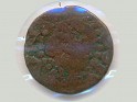 Escudo - Dobler - Spain - 1598 - Cobre - Cayón# 3304 - 16 mm - Legend: PHI DEI GRAMAIO / UNIVER EBUS DNS - 0